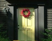 WELCOME Front Door Entry 17x4.5 Sign Vinyl Wall Decal Sticker