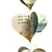 Weather- Heart Garland- Handmade Decoration- Vintage Field Guide