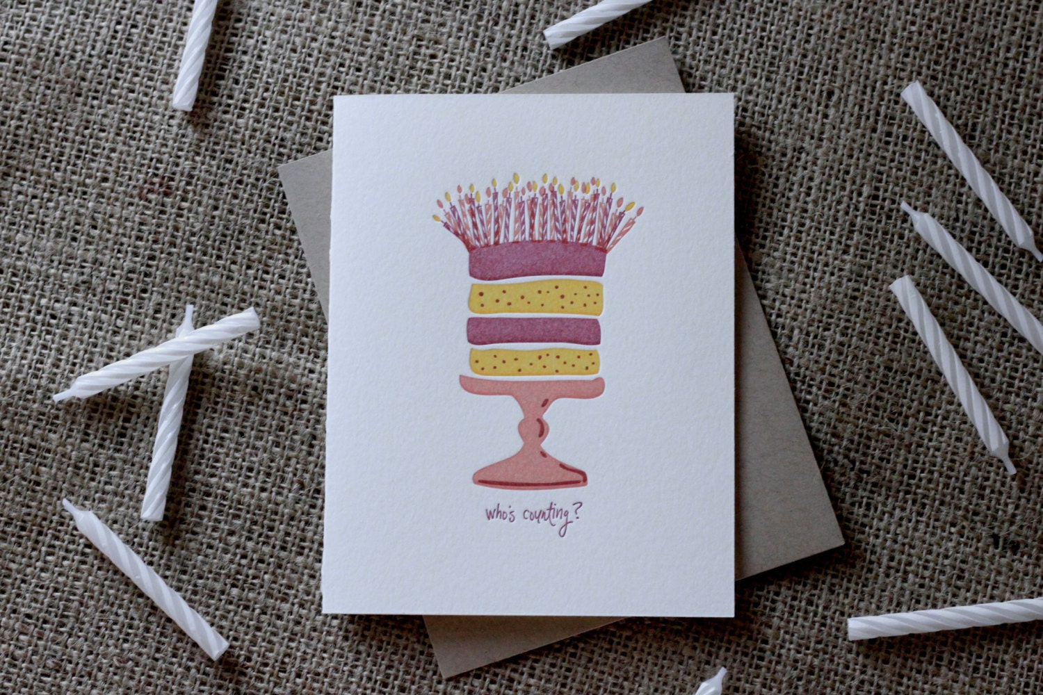 Who's Counting Birthday Card