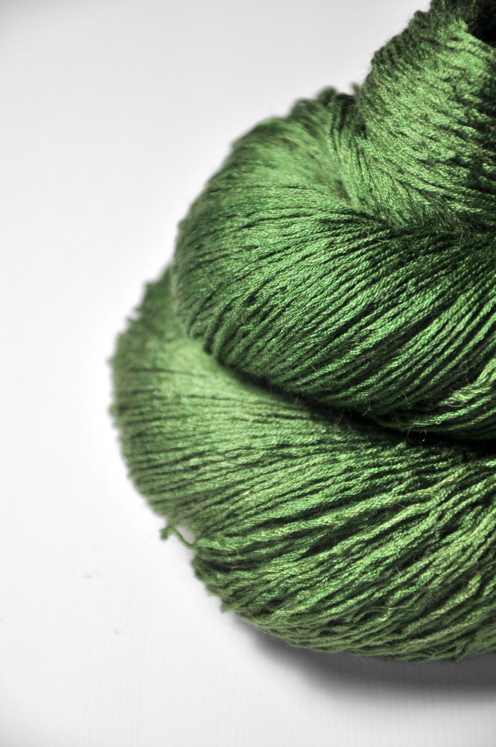 St. Patrick's day parade gone awry - Silk/BabyCamel lace weight - LIMITED EDITION