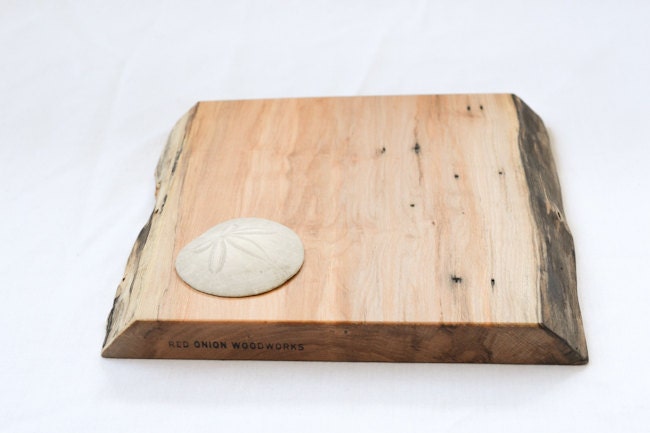 Cutting Board, Natural Edge Salvaged Wood 870, Ready to Ship