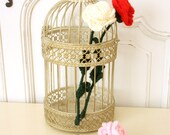 Rose Hand Crocheted Flower Cream