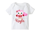 1st Valentines Day TShirt or Onesie , Owl Valentines Day Tshirt or Onesie Boys or Girls Il_170x135