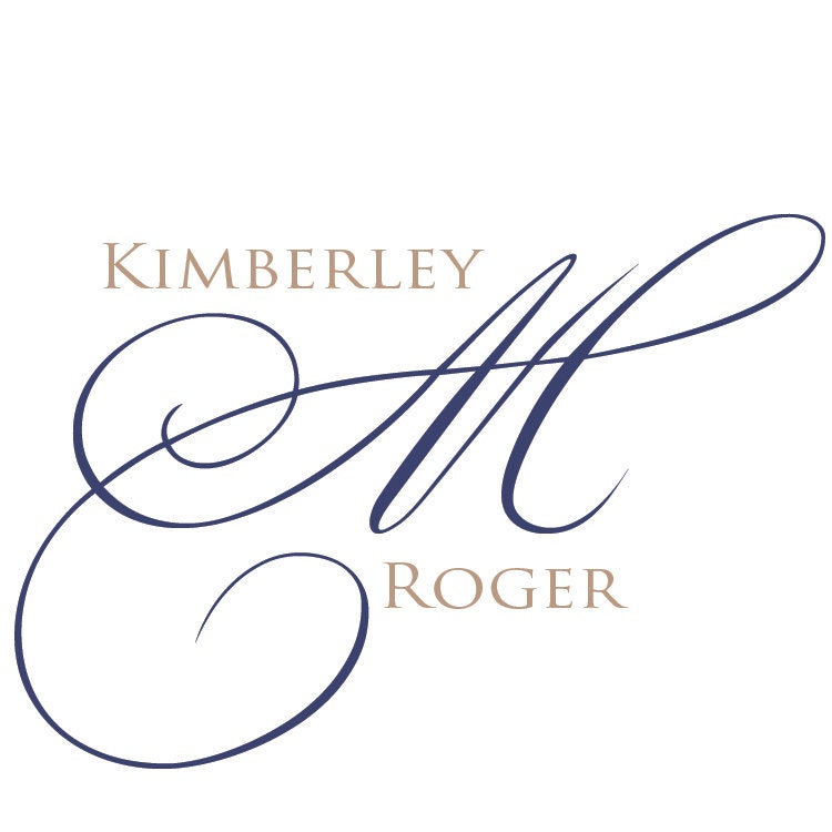 Personalized Custom Monogram - Wedding Couple (M21)