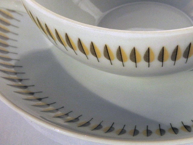 Scandinavian Modern Stig Lindberg Gustavsberg Style Teacup and Saucer by EdibleComplex on Etsy