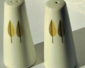 Scandinavian Modern Stig Lindberg Gustavsberg Dybdahl Style Salt and Pepper Shaker Set  by EdibleComplex on Etsy