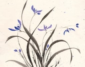 Orchid Splatter - Flowers 12x16 Limited Edition (Print)