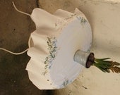 Delicate Embroidered Vintage Tablecloth - circa 1980s