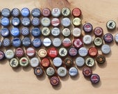 USA Bottle Cap Map Red White Blue