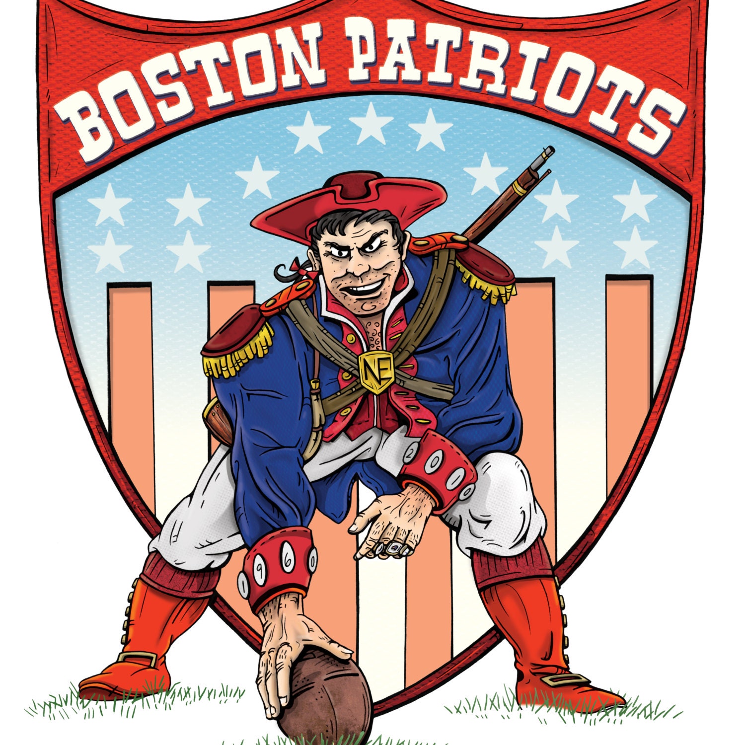 New England Patriots - Art Print