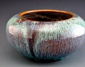 Bowl Vase Pottery Dark Sky B
