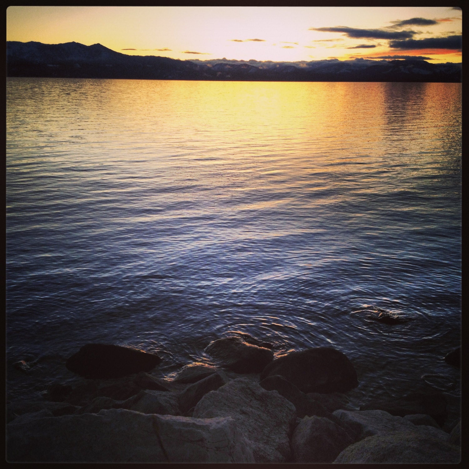 Cave Rock Beach at Lake Tahoe - Fundraiser for Kodiak