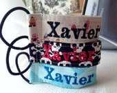 3 kids name tags (1 set).  The design includes child's name on one side & phone number on other.  Great for luggage, backpacks, toys, etc