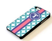 Monogram iPhone Case - Teal