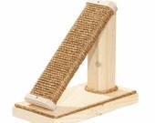 Natural Inclined Cat Scratcher with Cedar Post