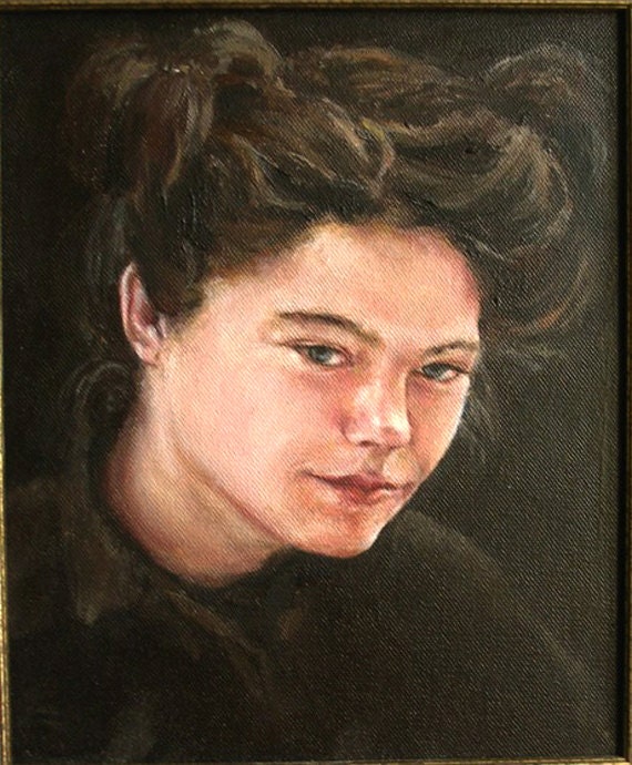 Eilidh  -  oil paintings - on canvas 10 x 12 inches - ORIGINAL ART