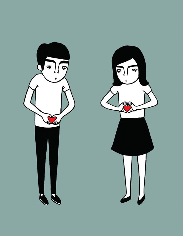 Handfuls of Love - Blank Greeting Card