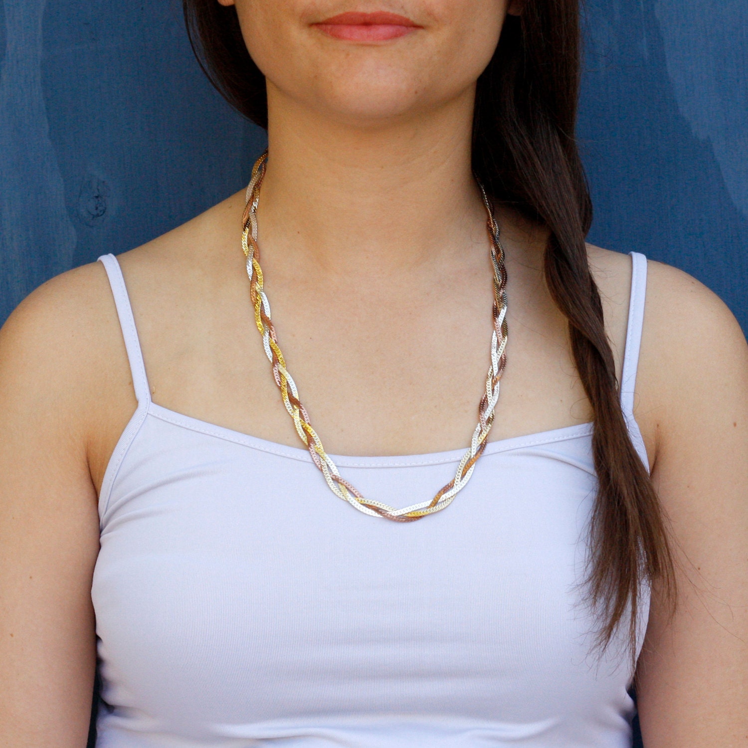 Vintage Braided Necklace