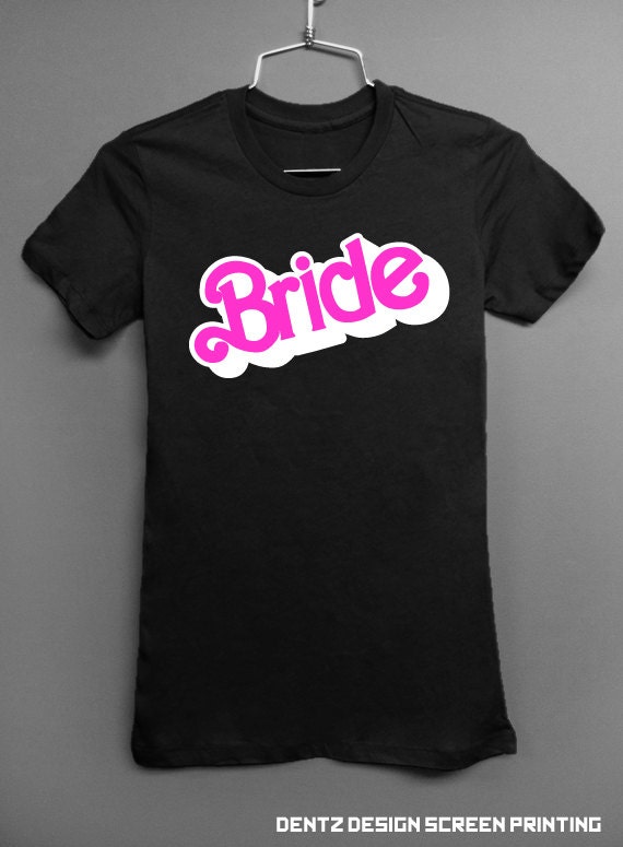 Barbie Bride - Black T-shirt