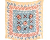 Embroidery Print Scarf