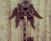 Bronze Dreamcatcher Key Necklace