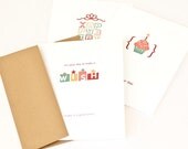 Birthday Card Set, Minimalist Birthday Cards // CONTEMPORARY WISHES