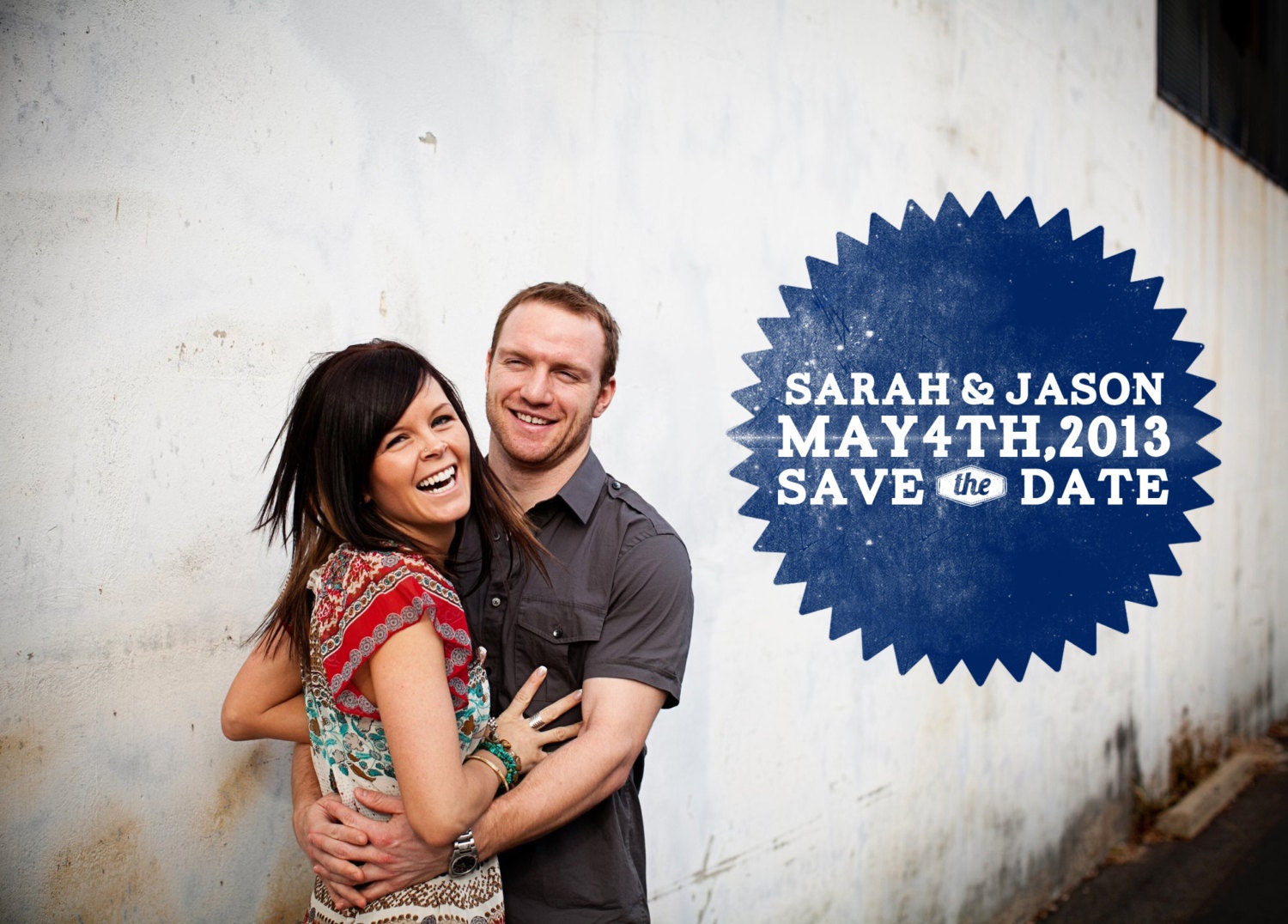 Medallion Save the Date Design