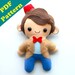 SALE PDF PATTERN - 9" Human Plush Matt Smith Doctor Who (Digital Download)