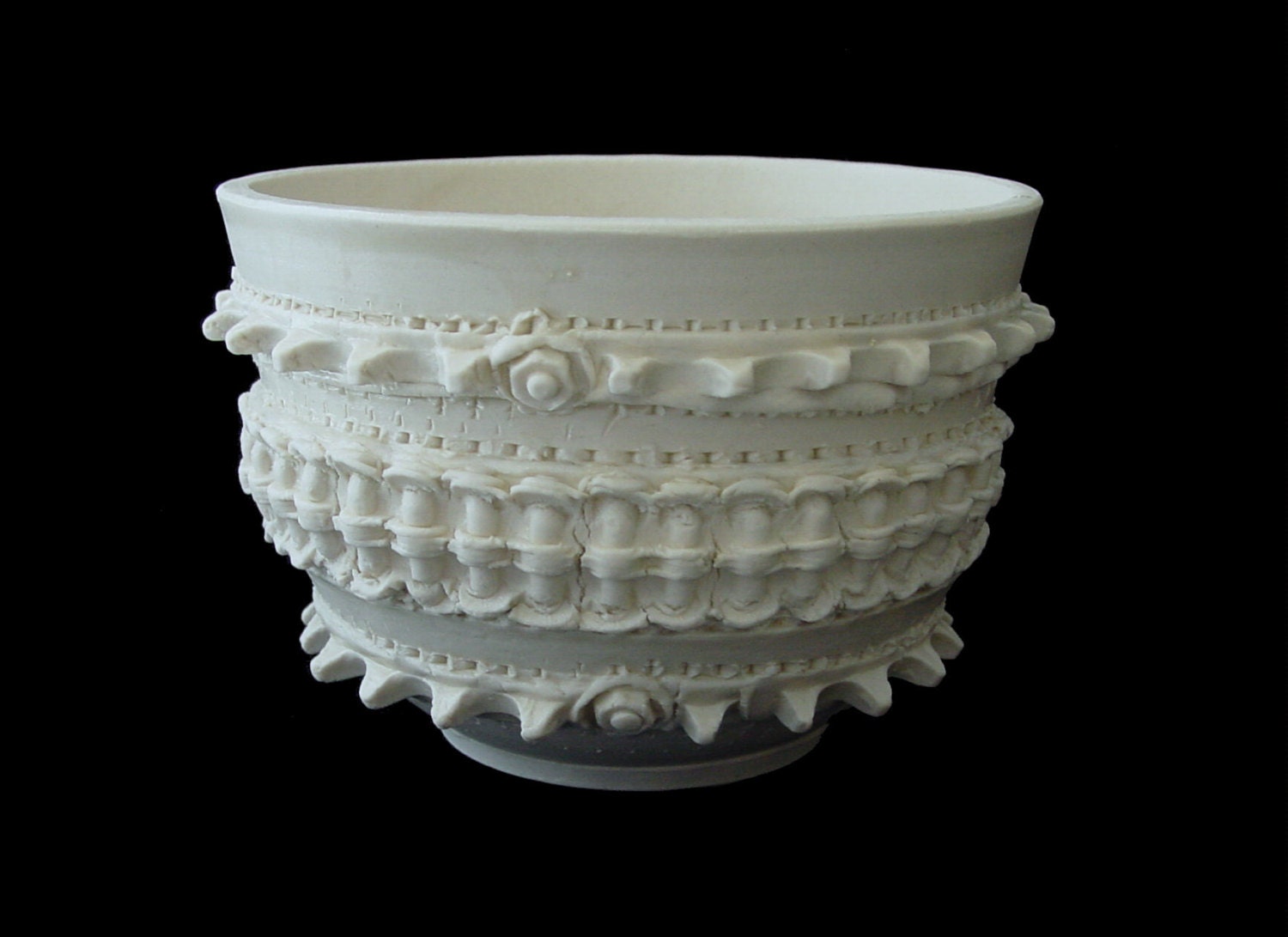 Chain and Sprocket Porcelain Bowl