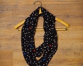 Poker Face Infinity Scarf - Handmade and Sustainable