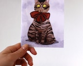 Bowler Cat with Hats Card