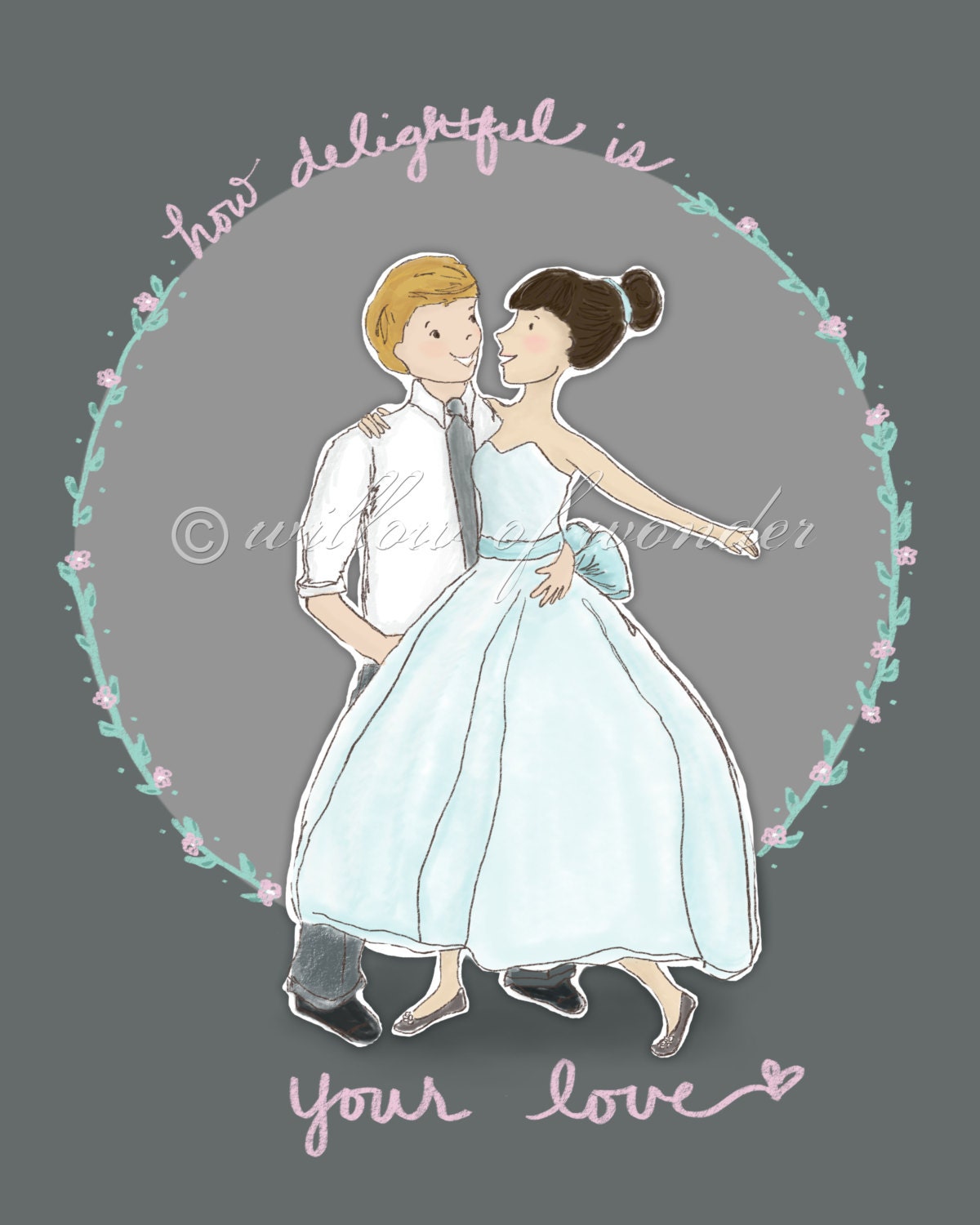 How Delightful Is Your Love - Perfect for February Decorations