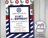 Sailor Birthday Invitation Printable Il_170x135
