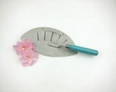 Foley Pot Strainer, Turquoise Handle