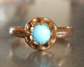Antique Persian Turquoise Ring from 1919