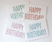 Birthday Cards - Birthday Card Set - Happy Birthday - Birthday Candle