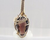 Root Beer Crystal Pendant
