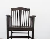 Vintage Wood Chair / Arts & Crafts Furniture