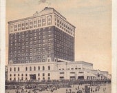 The President Hotel- Atlantic City, N. J.- 1930s Vintage Postcard- Unused