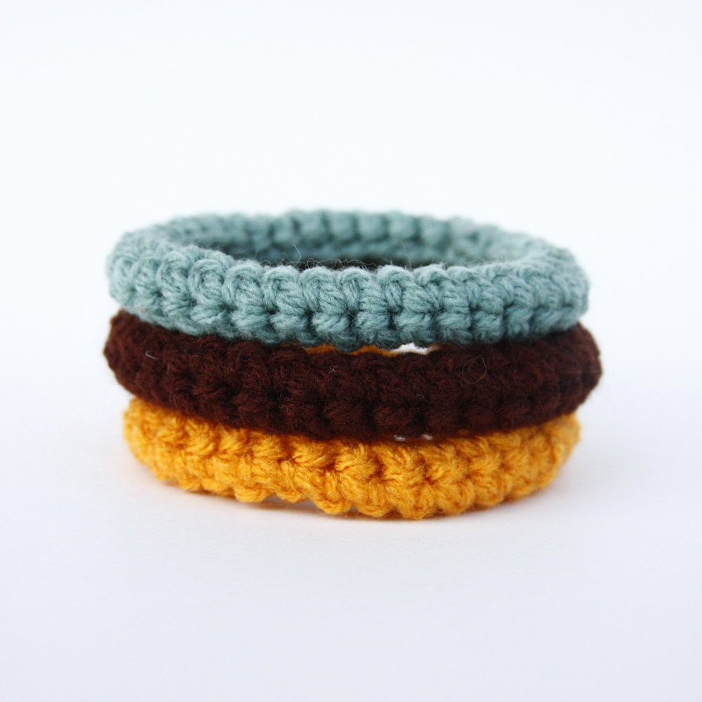 Elizabeth Crochet Bangle Set