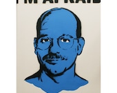 ARRESTED DEVELOPMENT ART 11x14 Tobias Funke Original Painting Portrait  Arrested Blue Myself Original Artwork Acrylic Spray Paint