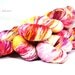 Merino silk - fingering weight - mulberry silk - hand dyed yarn -"One Day I Will Reveal All" - UK Seller - Lord of Silk