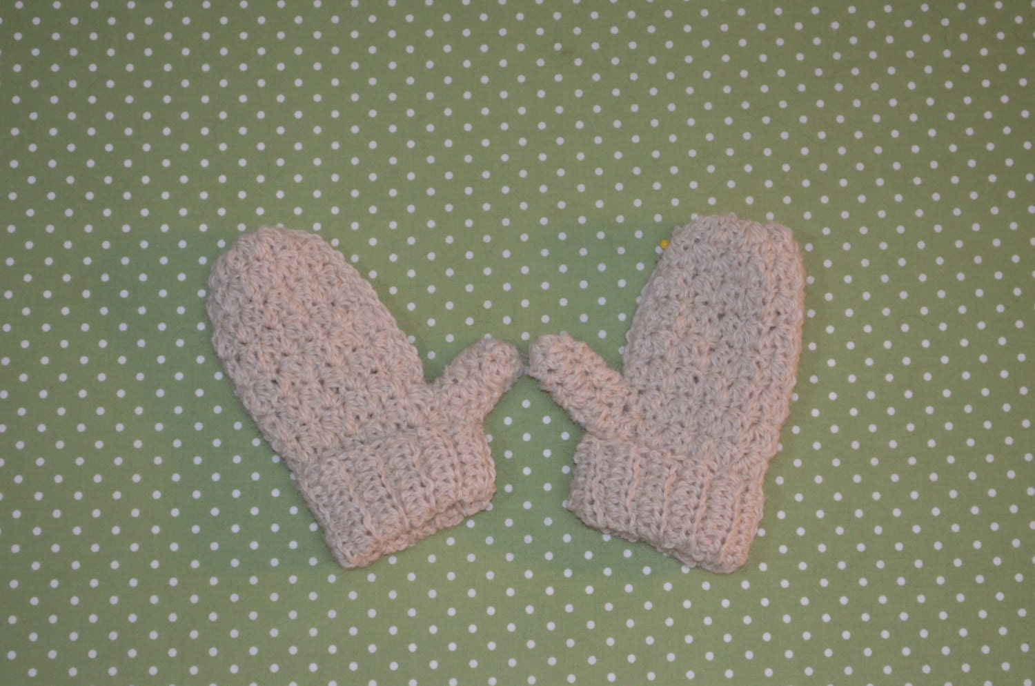 Natural Alpaca Mittens size Toddler 1to3 years Cream Colored and Eco Friendly