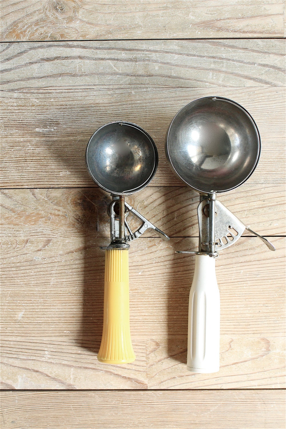 Vintage Ice Cream Scoops Set of Two