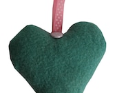 Blue and pink loveheart door hanging