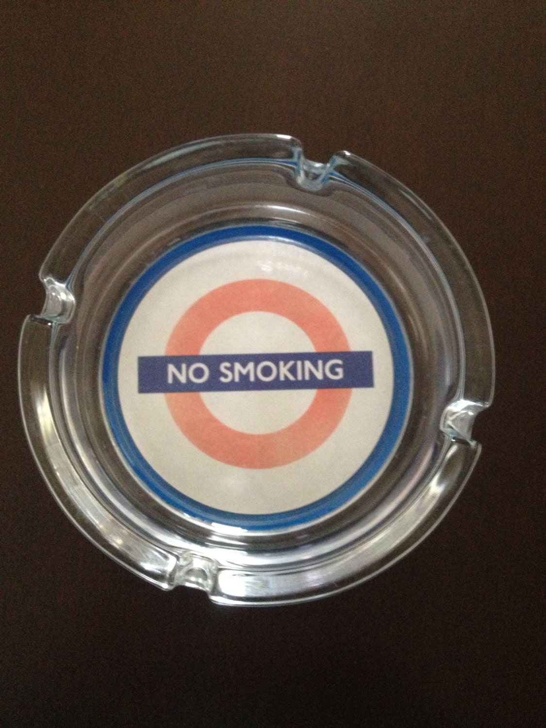Vintage NO SMOKING ASHTRAY 50s 60s France