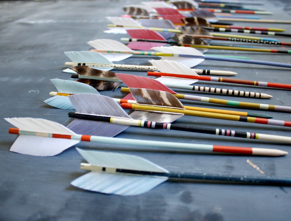 Hair Arrow- custom colors- made to order