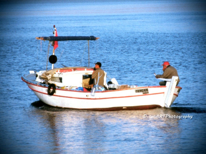 Fisher Kings-04 8"x10"  Fine Art Wall Decor Boat Sea Photograph For Cafe Bar Pub Hotel Restaurant Nursey Home Office