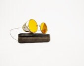 Antique Safety Glasses with Metal Case