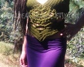 The Absinthe Faerie Halter - Made To Order - ONE SIZE